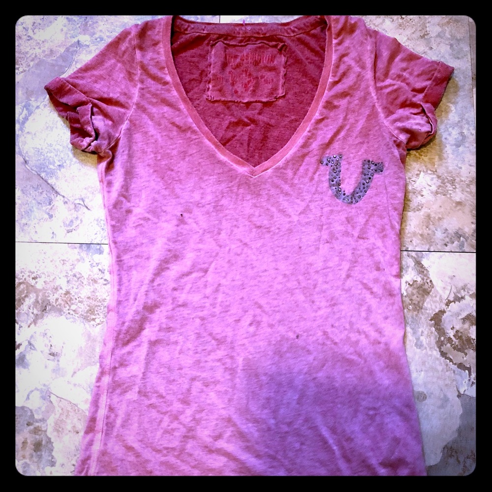 True religion v neck
